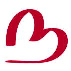 Heart. Logo der Webdesignerin Barbara Behrens. Slogan: Werbung für eine schönere Welt